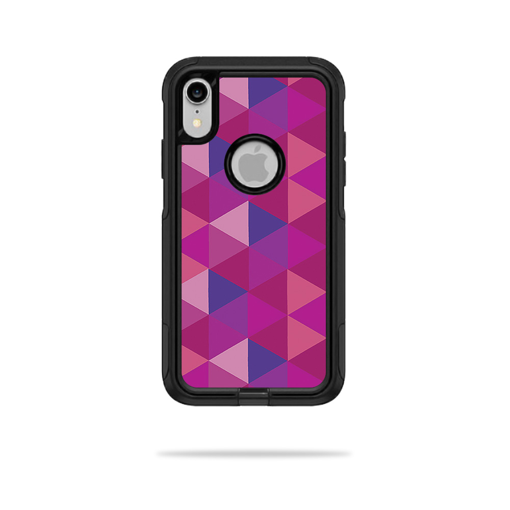 Skin for OtterBox Commuter iPhone XR Case Pink Kaleidoscope Protective, Durable, and Unique