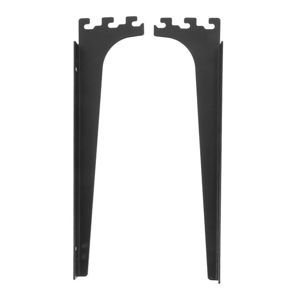 WORGEOUS 2 Pcs Shelf Brackets Shelf Support Shelf Holder Steel Wall Mount Heavy Duty Small Floating Shelf Bracket Industrial Shelf Bracket