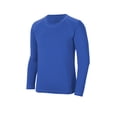 thumbnail image 3 of Sport-Tek  Youth Long Sleeve Rashguard Tee. YST470LS - XS True Royal, 3 of 4