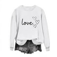 thumbnail image 2 of Neewe Womens Oversized Sweatshirts Hoodies Fleece Crewneck Sweaters Casual Tops Comfy Fall Fashion Outfits Winter Clothes 2025, 2 of 4