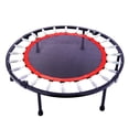 thumbnail image 3 of 40 Inch Mini Exercise Trampoline - Indoor Fitness Rebounder Trampoline with Safety Pad, 3 of 8