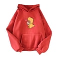thumbnail image 1 of Jersey de otoño e invierno para mujer, jersey con capucha, sudadera informal con capucha, ropa de abrigo deportiva, jersey cálido, Tops Pompotops  gfhjh13561, 1 of 3
