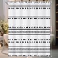 thumbnail image 4 of Black and White Shower Curtain for Bathroom Boho Extra Long Shower Curtains 84 Inches Bath Decor, Farmhouse Bathroom Curtains Set with 12 Hooks, Water Resistant, 72x84 Inch, 4 of 6