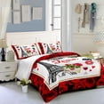 thumbnail image 3 of Hosima 3-piece 3D Digital Printing Duvet Cover Full Size Multi Element Pattern Children's and Adult Bedding Series,DKC33-King, 3 of 7
