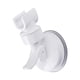 thumbnail image 3 of Soporte para cabezal de ducha Ventosa Soporte para cabezal de ducha Soporte ajustable para montaje en pared de baño, Blanco Inevent HA004486-01, 3 of 6