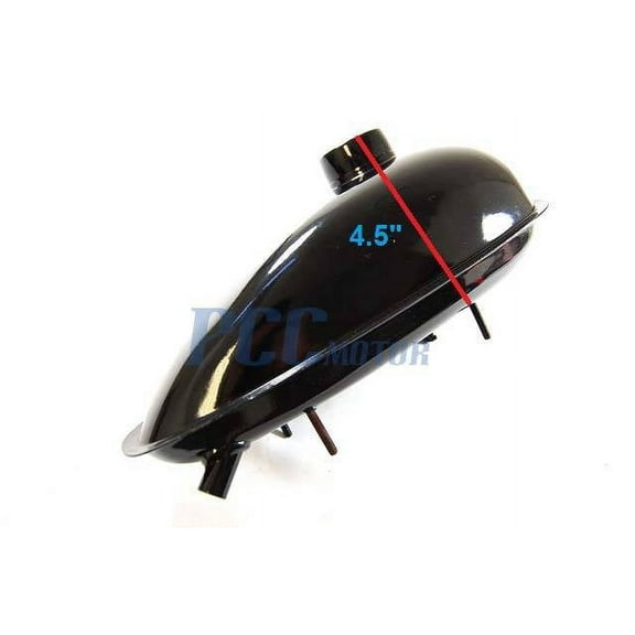 Motorized Bicycle Gas Tank with Cap Petcock 0.5 Gallon 2 Liter GT09