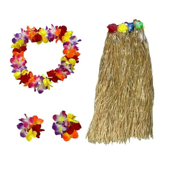 Hawaiian Accessory Kit Adult Costume Set | OS