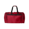 thumbnail image 3 of Augusta Sportswear 420-Denier Gear Bag - Red, One Size, 3 of 5