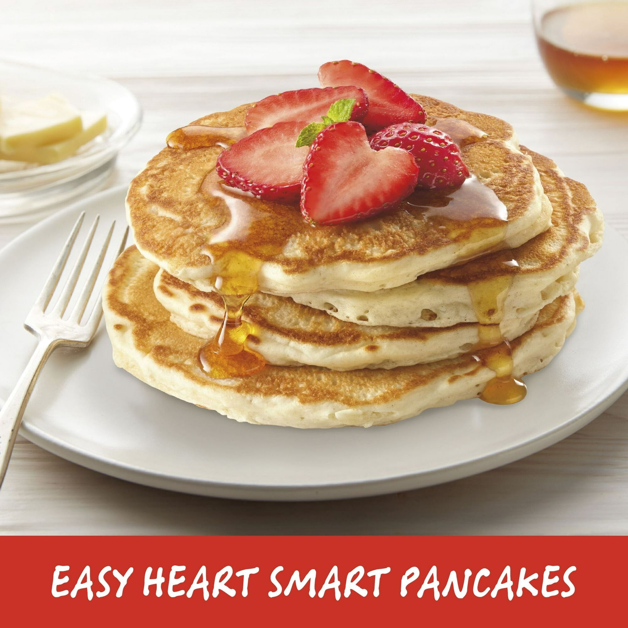 Betty Crocker Bisquick Pancake and Baking Mix Cholesterol Free Heart Smart 40 oz (Pack of 4)