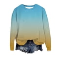 thumbnail image 5 of ManxiVoo Women's Oversized Sweatshirt Drop Shoulder Comfort Fit Pullover Top For Relaxed Casual Style S Size Khaki, 5 of 5