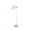 Red, variant on YIFAEUX Funny Cat Stick Toy with Detachable Teaser Wand And Sucker Base Interactive Fluffy Feather Kitten Play Toy for Cat Supplies