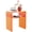 Orange, variant on solaround Acrylic Side Table, Nightstand Bedside Table for Bedroom Living Room, 19.7'' x 15.7'' x 11.8'', Orange
