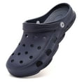 thumbnail image 2 of Unisex Garden Clogs Shoes Slippers Sandals for Women and Men Black grey,Men 10/Women 11, 2 of 2