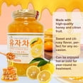 thumbnail image 3 of Apexy Authentic Korean Honey Citron Tea, Citron Tea, Just Add Hot Water, Yuzu Marmalade, Yuzu for Salad, Citron Spread, No Artificial Colors, Versatile and Natural Delight, Made in KOREA 35.27oz, 3 of 7
