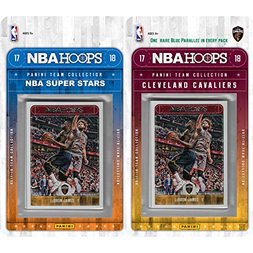 C&I Collectables 2017CAVSTS NBA Cleveland Cavaliers Licensed 2017-18 Hoops Team Set Plus 2017-18 Hoops All-Star Set