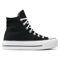thumbnail image 1 of Tenis Converse Mujer 560845C Negro 23 cm Chuck Taylor en Plataforma de Lona, 1 of 6