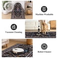 thumbnail image 2 of Ileading 2x6 Runner Rug for Hallway, Washable Kitchen Runner Rug with Non Slip Backing, Low Pile Soft Boho Floral Runner for Kitchen, Hallway, Entryway, Laundry, Bedroom, 2 of 8