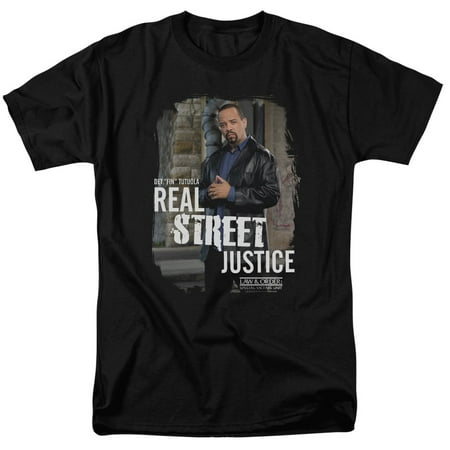 Law & Order Svu Crime Legal Drama TV Series NBC Street Justice Adult T-Shirt (Best Law And Order Svu Guest Stars)