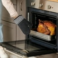 thumbnail image 2 of Unique Bargains 1 Pc Heat-insulating Oven Mitts for Kitchen Black, 2 of 5