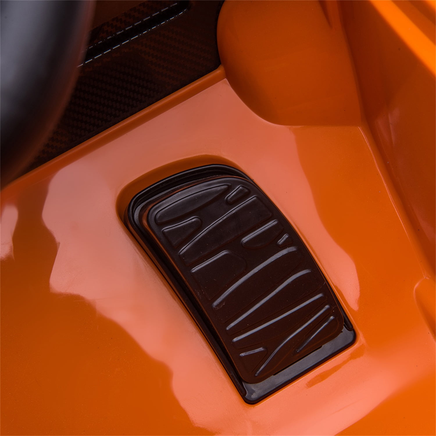 CIPACHO Kids Electric Ride On 12V Licensed Lamborghini SIAN Battery Powered Sports Car Toy with 2 Speeds, Parent Control, Sound System, Orange