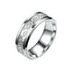 thumbnail image 1 of Anillo Sonducket Hombre Acero Inoxidable Plata Talla 6, 1 of 6