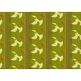 thumbnail image 1 of Ahgly Company Indoor Rectangle Patterned Dark Yellow Green Area Rugs, 2' x 4', 1 of 1