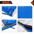thumbnail image 2 of KingCamp Double Sleeping Bag  Lightweight 2-in-1 for Camping with 2 Pillows and Compression Sack 87x59" Blue, 2 of 9