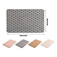 thumbnail image 3 of Giyblacko Carpet Door Mats Bathroom Rug Mat Soft And Absorbent Microfiber Bath Rugs Non Slip Shaggy Plush Bath Carpet Bath Mats For Bathroom Tub And Shower, 3 of 7