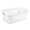White, variant on Sterilite HipHold Laundry Basket - 1.5 Bushel Plastic Clothes Hamper - 6 Pack, Mint