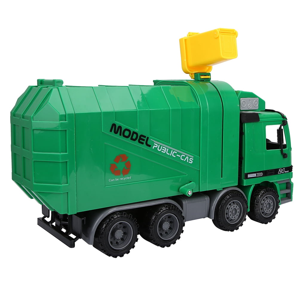 inertia garbage truck