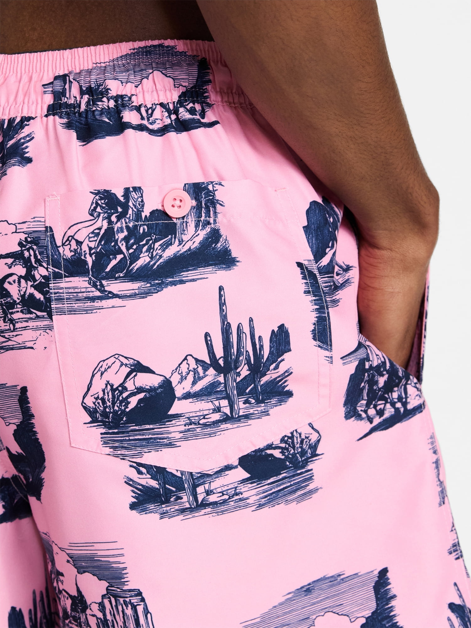 No Boundaries Swim Trunks, 5" Inseam, Men's S-5XL