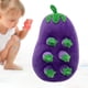 thumbnail image 5 of Juguete de peluche Strade Fareast Limited Tortuga Berenjena para niños, 5 of 5