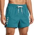 thumbnail image 3 of Mens Running Shorts 3" Quick Dry Elastic Waist Reflective Strip with Pockets Short Pants Fathers Gifts, 3 of 6