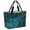 Green, variant on Teal Green Ocean Waves Beach Bag for Women, Large Breathable Mesh Beach Tote Bag, Red Boat Coastal Sandproof Lightweight Travel Bags for Vacation Picnic Swimming Pool 15.7"x15.7"x9.1"