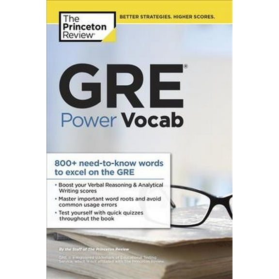Pre-Owned GRE Power Vocab (Graduate School Test Preparation) Paperback