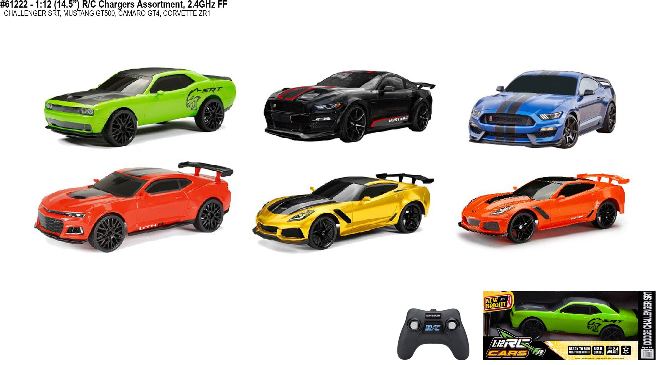 how fast does a new bright rc car go
