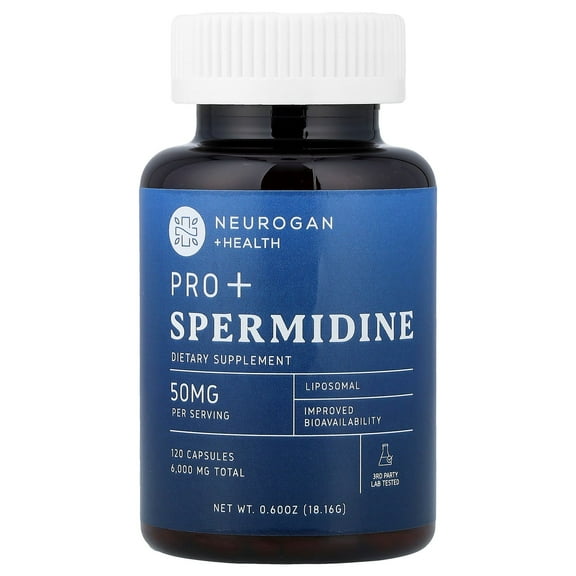 Neurogan Health Pro  Spermidine, 120 Capsules, 0.6 oz (18.16 g)