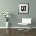 thumbnail image 3 of Trademark Fine Art "Lillies" Canvas Art by Michael Harrison White Matte, Silver Frame, 3 of 3