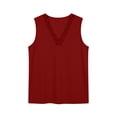 thumbnail image 3 of BUIGTTKLOP V Neck Tank Tops for Women Lace Crochet Sleeveless Blouses Hollow out Dressy Casual Summer Fashion T-Shirt, 3 of 5