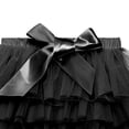 thumbnail image 4 of Kogui Toddler Tutu Baby Girl Tutu Soft and Fluffy - Baby Girl Tutu Skirt with Diaper Cover - Infant Tutus for Girls 6 12 Months (Black,6-12 Months), 4 of 4