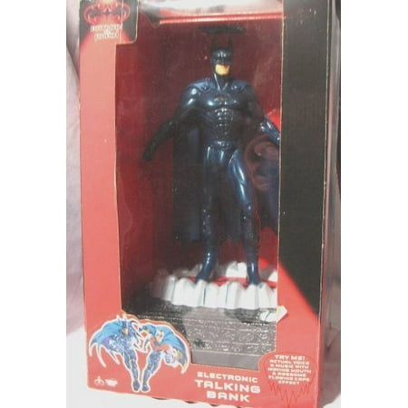 Batman & Robin Batman Electronic Talking Bank 1997 Think Way