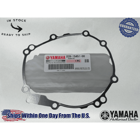 Yamaha Genuine OEM Authentic Stator Cover Gasket  2CR-15451-00-00