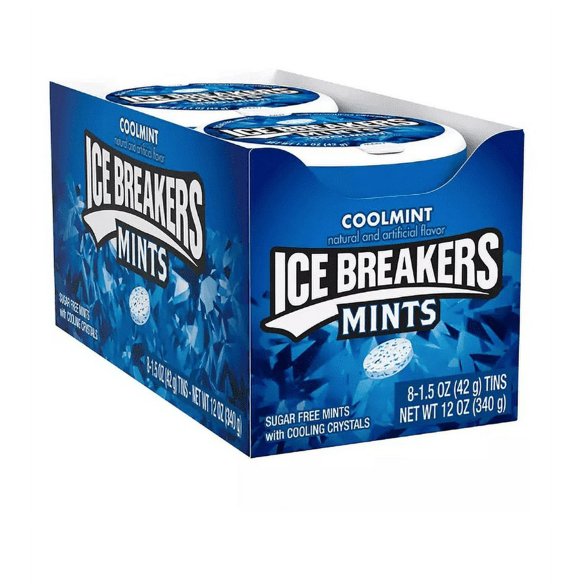 Ice Breakers, Mints, 8 pack, Cool Mint Tins, 1.5 oz - Walmart.com