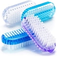 thumbnail image 1 of Nylon Bristles Scrub Brush, Two Sided Nail Brush For Comprehensive Cleaning, Portable And Practical Design With Durable Plastic Handle, Easy Cleaning And Reuse For Long Lasting Use, 1 of 8