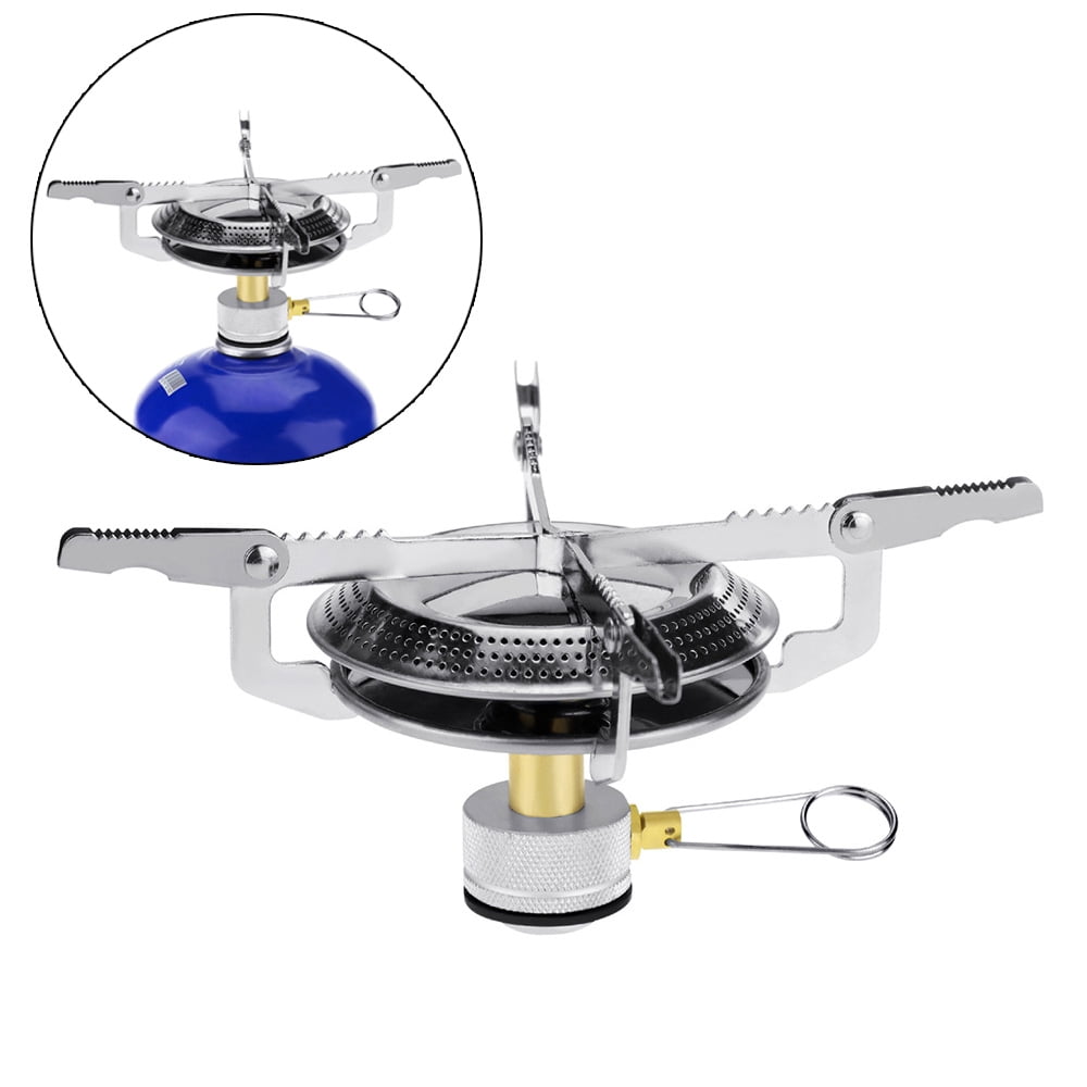Mini Camping Gas Stoves 4000W Ultralight Portable Outdoor Hiking