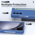 thumbnail image 5 of Dteck Case for Samsung Galaxy Z Fold 6 with Slim S Pen, Shockproof PC Case without Front Screen Protector Slim Cover for Galaxy Z Fold 6 5G,Skyblue, 5 of 7