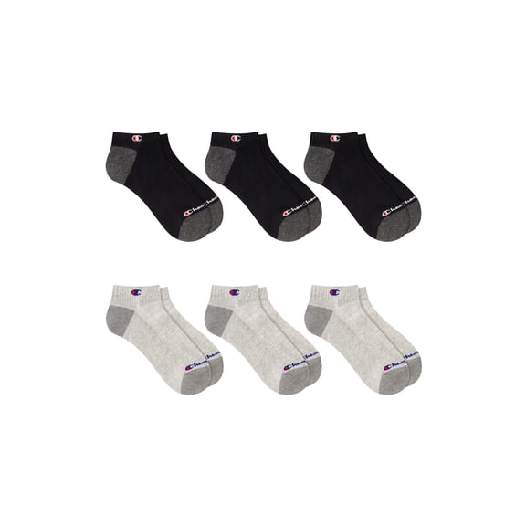 Champion Women’s Low Cut Cushioned Socks, 6 Pack, Sizes 4-10