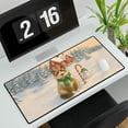 thumbnail image 3 of Hello Winter Vintage Ragdoll Enjoys Snowy Day with Snowman Desk Mat Full Keyboard Mouse Pad Cat Lover Kitten Owner Gifts Idea Large Mousepad - 12019, 3 of 5