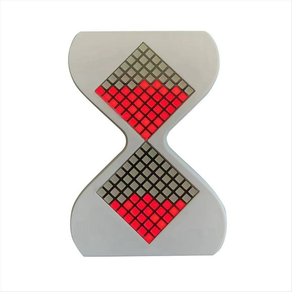 Reloj de Electrónico 3D,Reloj de Digital 3D,Temporizador Electrónico,Reloj de Impreso en 3D,Reloj de Electrónico LED Luz Roja