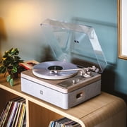 Crosley E100 Record Player with Speakers and Vibration Block Technology
